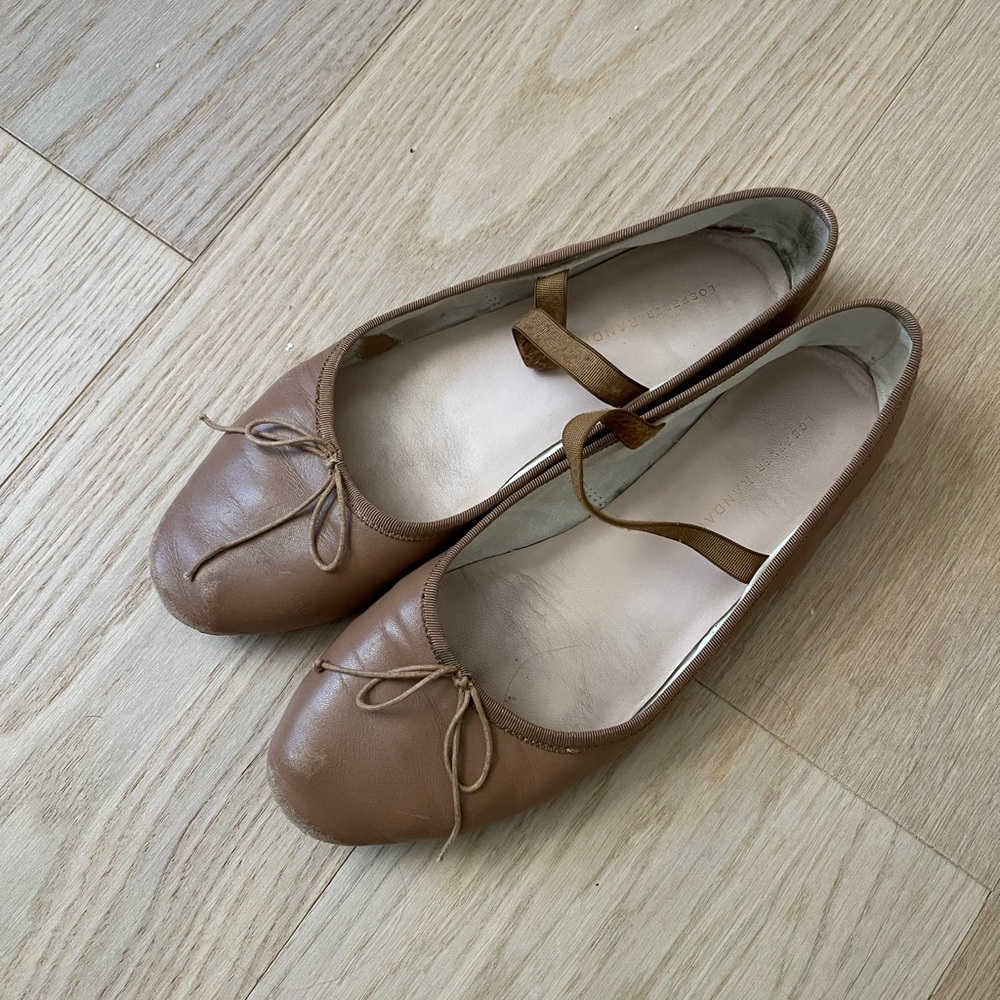 Loeffler Randall Leonie Leather Ballet Flat